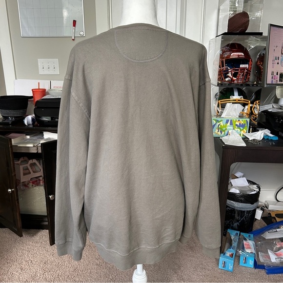 "Dead Inside But Caffeinated" Light Green Skeleton Graphic Sweater Size XL - Picture 6 of 9